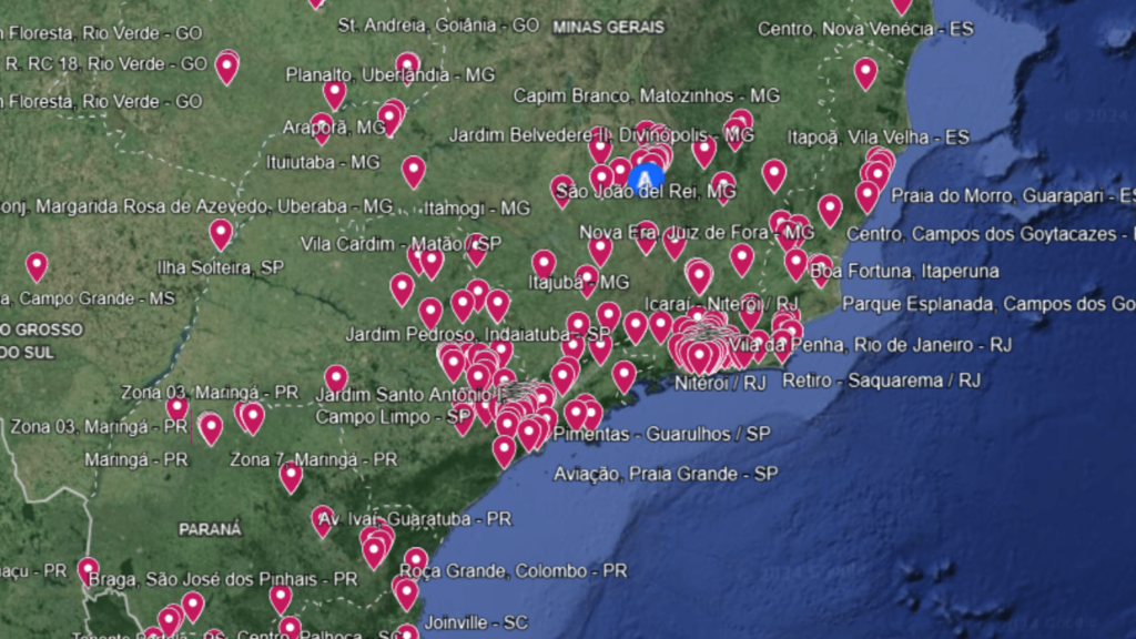 mais de 1.700 doulas afiliadas atuando no Brasil